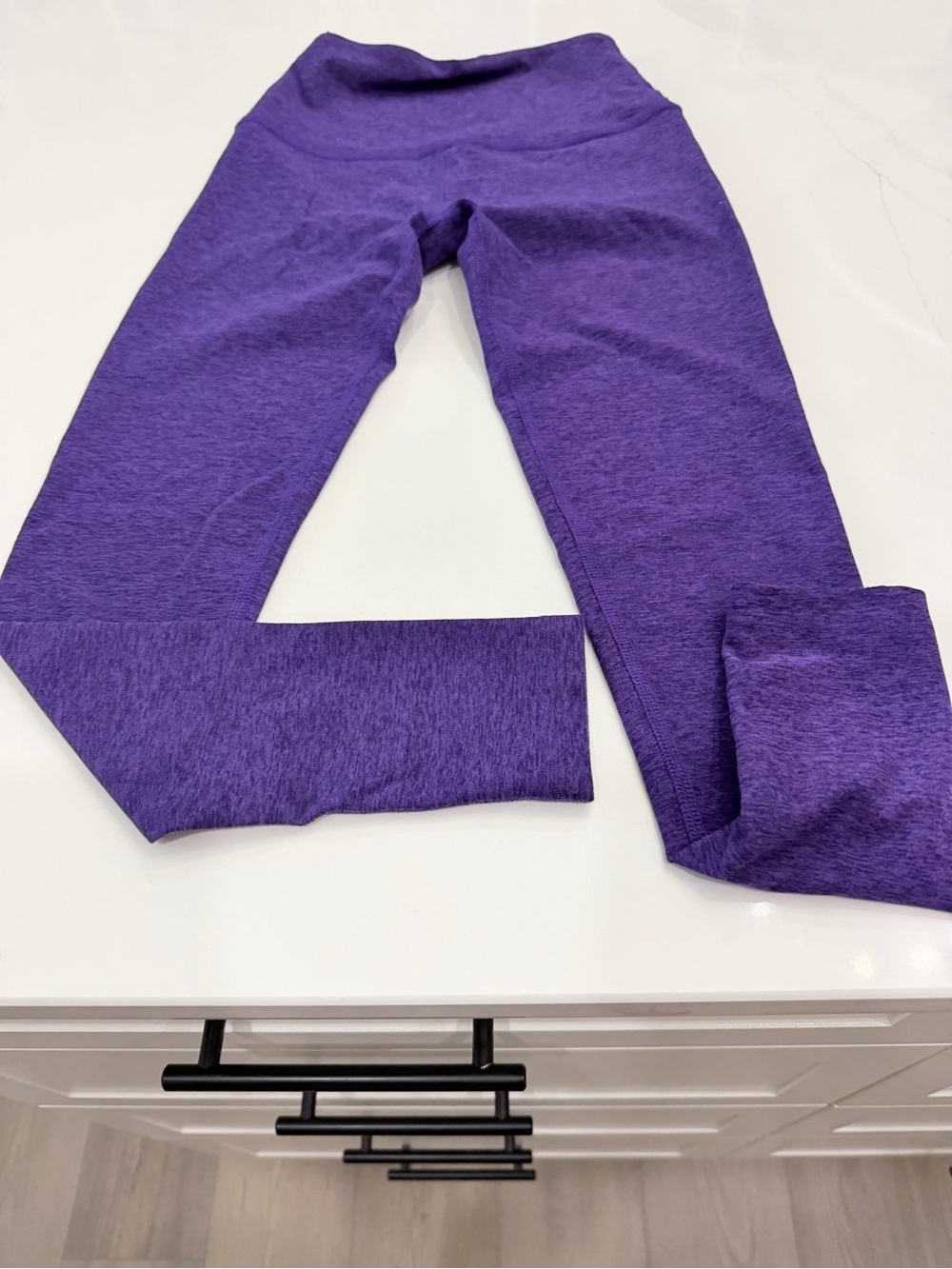 Beyond Yoga Purple women’s space dye  Leggings - Stretchy Active Tights